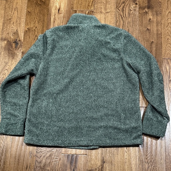 Women’s Eddie Bauer Green Fleece Sz L - Picture 4 of 4